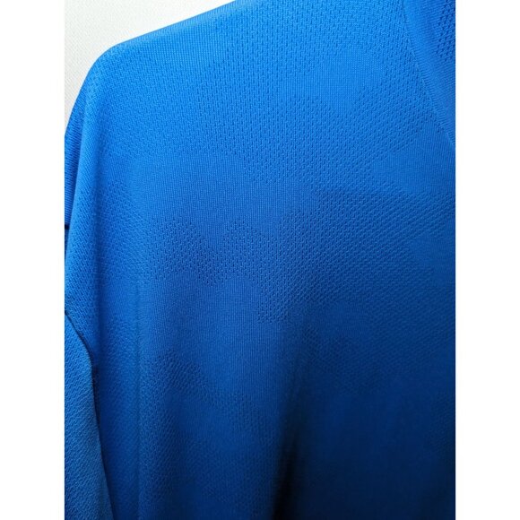 Under Armour Men's Size XXL Heat gear Blue Short Sleeve Shirt - Picture 2 of 14